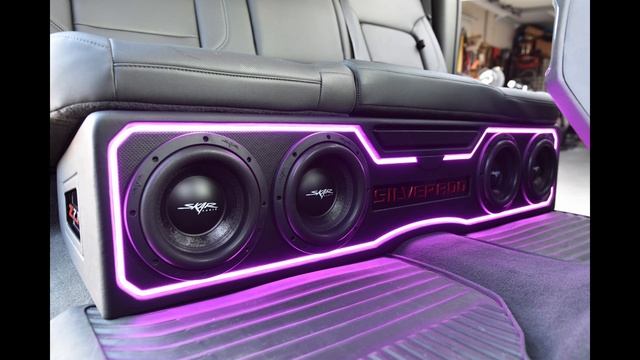 2021 Silverado Midnight Edition Under Seat Subwoofer Enclosure смотреть онлайн