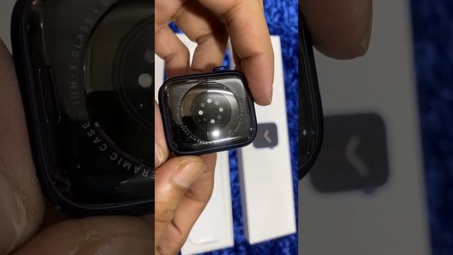 "Unboxing" Apple Watch Series 6 44mm Blue Aluminum Case Sports Band . смотреть онлайн