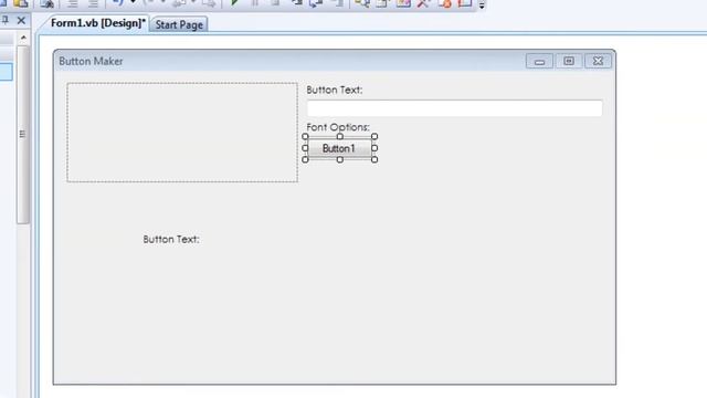 Button Maker Tutorial VB2008 Part1 смотреть онлайн