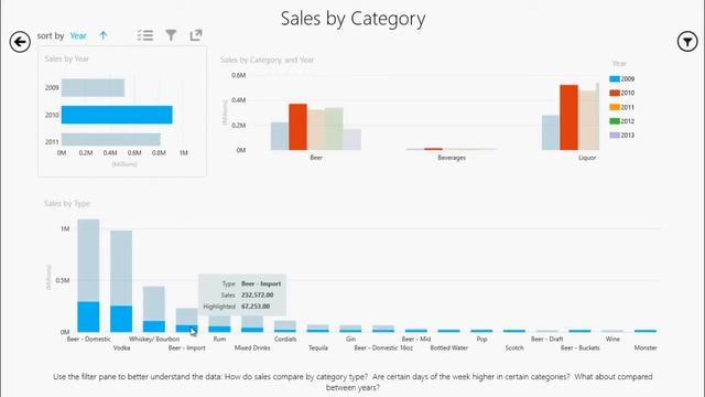 Power BI app for Windows 8 (w/Office365) смотреть онлайн