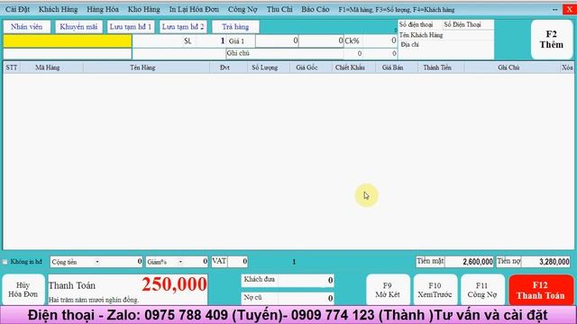 Phần mềm quản lý công nợ, tồn kho cửa hàng vlxd, điện nước, tôn sắt thép, sơn, nhôm kính. 090977412 смотреть онлайн