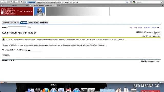 Class Registration How-to for NCCU School of Law [law:/dev/null (03/28/2011)] смотреть онлайн
