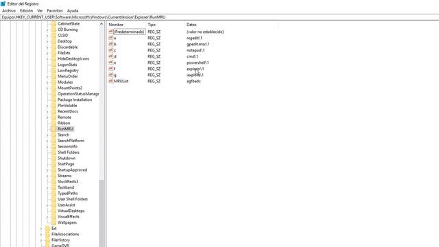 Limpiar historial de comandos ejecutados en menú ejecutar de Windows 10 смотреть онлайн