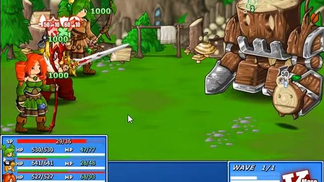Epic battle fantasy IV - boss 1 - Mighty Oak (Epic dificulty) no item lv 8 (Thánh chiến huyền ảo 4) смотреть онлайн