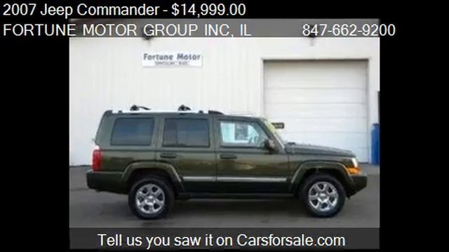 2007 Jeep Commander Limited for sale in Waukegan, IL 60085 a смотреть онлайн