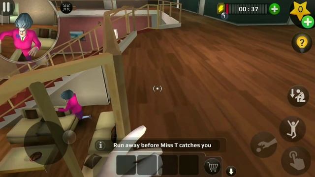 Pakdam Pakdai With 'Miss.T' | Scary Teacher 3d | Local Gaming смотреть онлайн