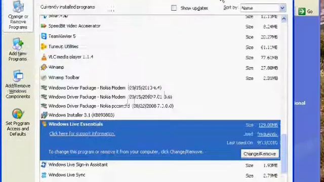 How to uninstall window live messenger смотреть онлайн