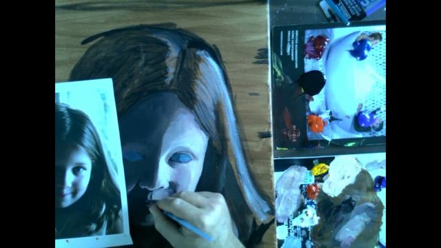 Day 12 Portrait Progress Check 2 Painting 1 смотреть онлайн