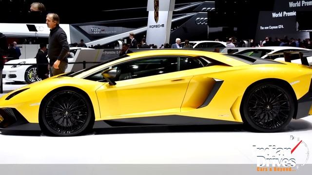 Lamborghini Aventador LP 750 4 Super Veloce Revealed At Geneva Motor Show смотреть онлайн