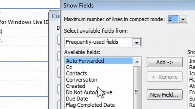 How to add a column to your Inbox in Outlook смотреть онлайн