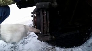 Замена передних колодок KIA Ceed 2011