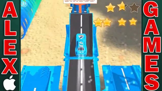 Cars Lightning McQueen DINOCO Unlocked vs Cars Daredevil Garage Lightning NEON RACING! смотреть онлайн