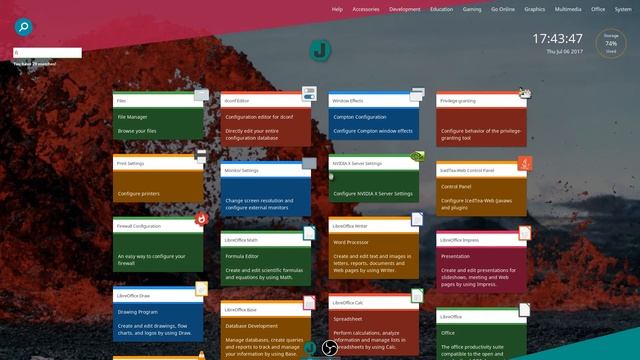 Jade Desktop Environment for Linux. ShowCase смотреть онлайн