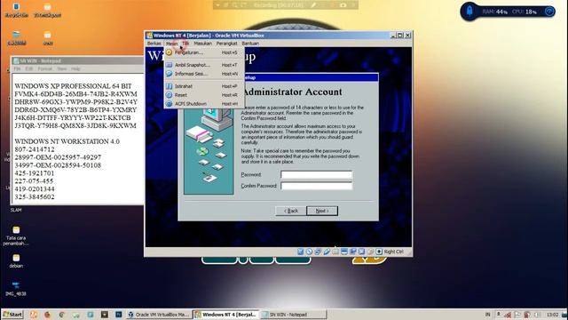 How To Install Windows NT 4 In Virtual Box - Tutorial Virtual Box смотреть онлайн