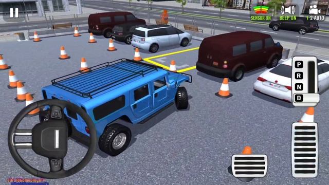 Master of parking: SUV Hummer Driving School Level #292 Car Game Android Gameplay смотреть онлайн