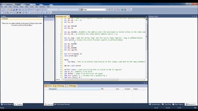 How To Write A Bootloader (A New Series on Developing Operating Systems) смотреть онлайн