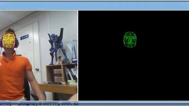 Facetracking with Kinect using Facetracklib (from Kinect SDK 1.7) смотреть онлайн