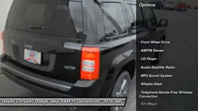 2016 Jeep Patriot Gainesville GA G637098 смотреть онлайн