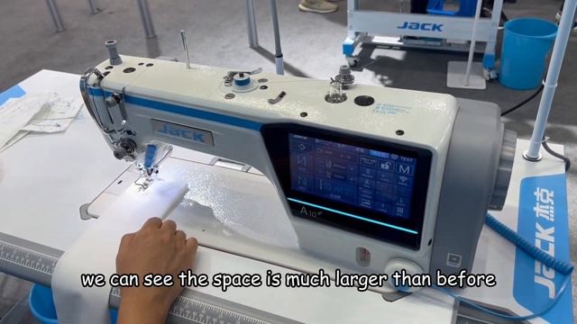 A10 Intelligent cloth feed IoT lockstitch sewing machine (on CISMA2021) смотреть онлайн