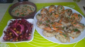 КОТЛЕТЫ ИЗ КАШИ И КУРИЦЫ. Просто, выгодно и мало ккал. САЛАТ СО СВЁКЛОЙ НА КАЖДЫЙ ДЕНЬ.