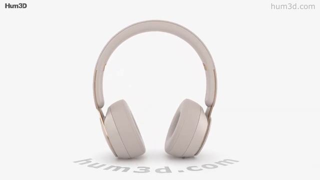 Beats Solo Pro Gray 3D model by 3DModels.org смотреть онлайн
