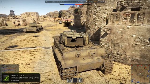 WAR THUNDER GAMEPLAY! EPIC TIGER 11 KILLSTREAK! смотреть онлайн