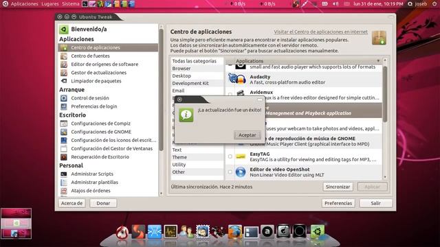 Instalar Ubuntu Tweak y como utilizarlo.. смотреть онлайн