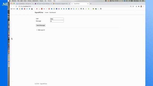 Real-Time Desktop Apps with Azure SignalR Service смотреть онлайн