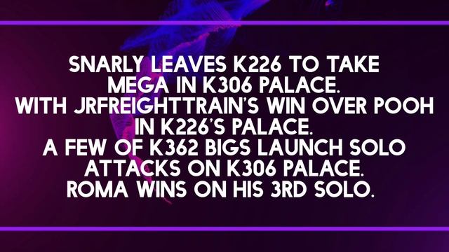 -GoG-KvK-K362 ImperatoriRoma/Unfamous/DaniTaggart/JrFreightTrain vs K306푸우Pooh/Snarly ft K206WIZARD смотреть онлайн