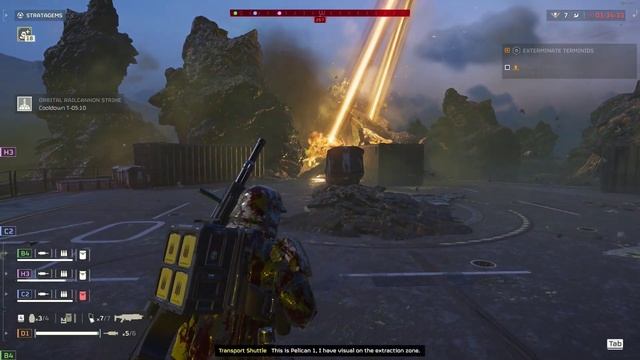 Helldivers 2 Dolphin Dive смотреть онлайн