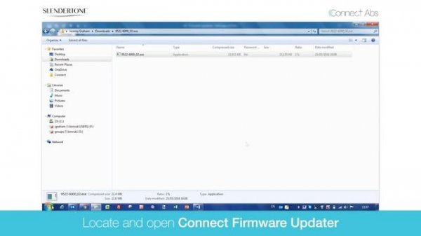 Slendertone Connect Firmware Update for Windows