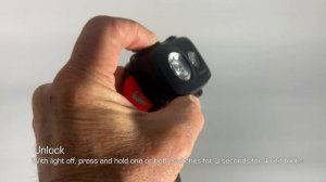 Fenix HL16 Headlamp Operation and Features