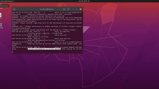 Starting webgoat смотреть онлайн