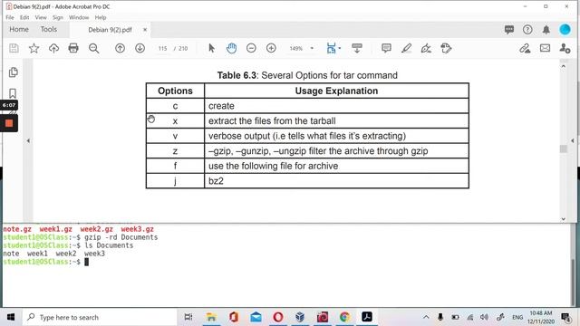 Lab 6 (Part 4): Creating archive and compression in Linux смотреть онлайн
