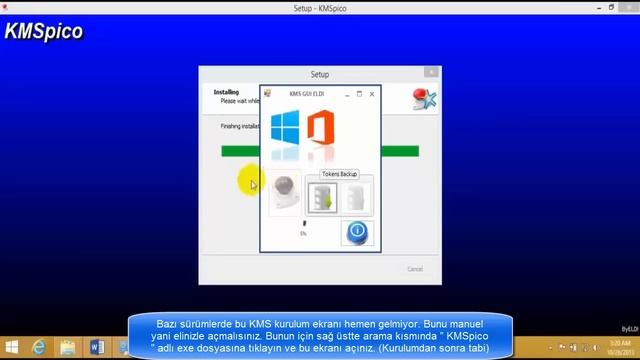KMSpico Kurulumu Türkçe Son Sürüm (Windows 8/8.1 ve Office 2013 Etkinleştirme Programı) смотреть онлайн