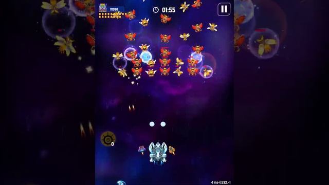 Galaxy Attack: Space Shooter - Gameplay IOS & Android # 72 смотреть онлайн