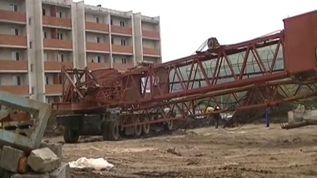 перевозка башенного крана на другое место смотреть онлайн