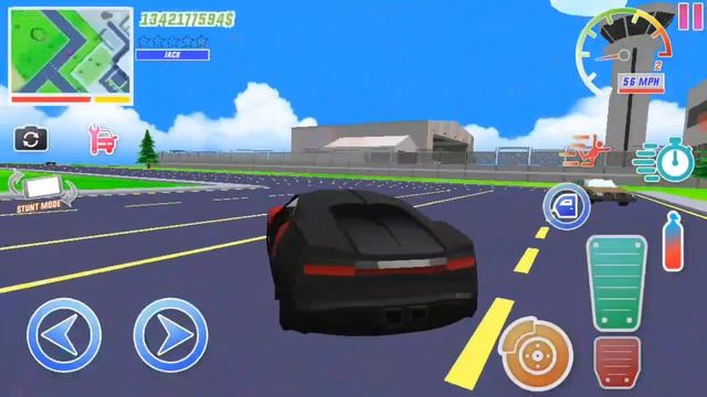 Bugatti Chiron speed king! | Dude Theft Wars | Android Gameplay HD смотреть онлайн