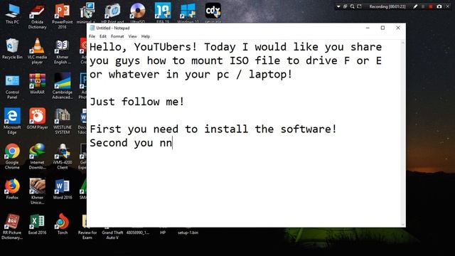 How to mount ISO file to DVD / CD Drive смотреть онлайн