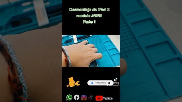 desmontaje touch y batería iPad 3 (A1416) - Parte 1 смотреть онлайн