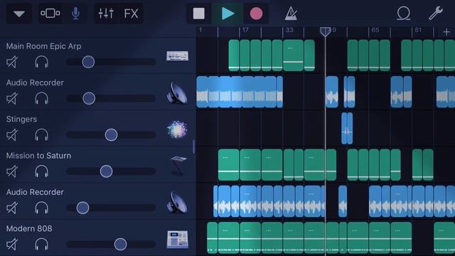 Free GarageBand Beat [GOLACTICC] смотреть онлайн