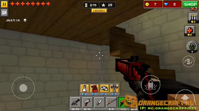 Annoying Orange Let's Play Pixel Gun 3D! (Minecraft Monday) смотреть онлайн