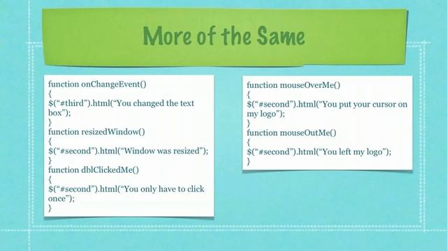 JQuery AJAX Pt 5.FLV смотреть онлайн