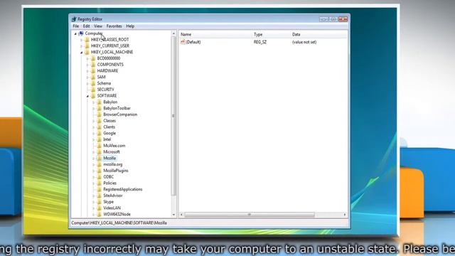 How to backup and restore the Registry in Windows Vista смотреть онлайн