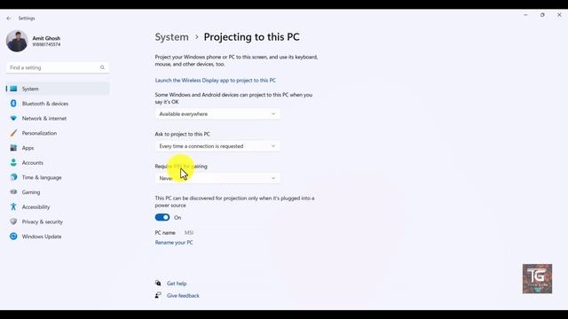 How TO CastScreen Android Phone To Windows 11 Laptop | Screen Mirror Any Android Device TO Windows1 смотреть онлайн