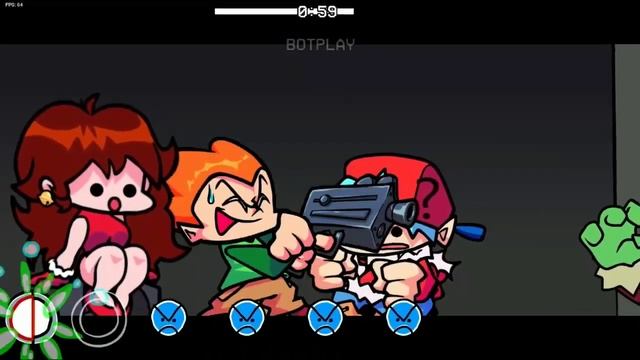 "oh no! which one do I shoot?" Baby Pico vs Zanta (FNF VS Holiday mod) смотреть онлайн