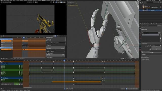 3.2 Animating the Rifle Reload - Blocking Out the Reload Animation pt. 2 смотреть онлайн
