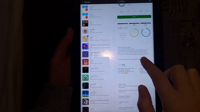 Open Store v3 update on Ubuntu Touch Tablet смотреть онлайн