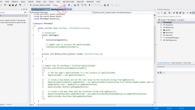 Windows Phone 8 XAML , CodeBehind ve Tools BAŞLANGIÇ! смотреть онлайн