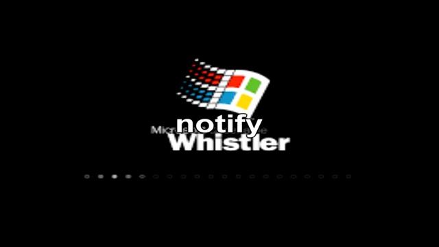 External Windows Sounds: Windows Whistler Beta 2 смотреть онлайн